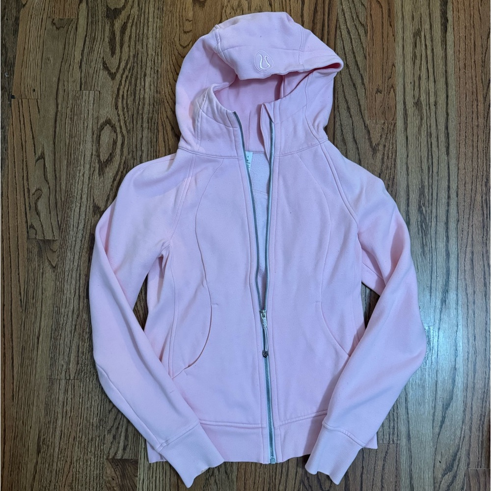 Lululemon Baby Pink Zip Up Hoodie 🌷🎀 Size 6